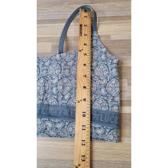 Lucky Brand Women's Size XL Spagetti Strap Tank Top Sports Summer Floral - Picture 10 of 10